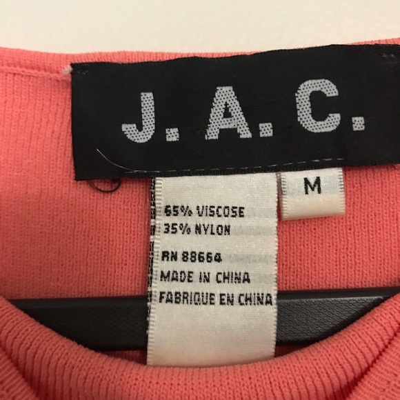 J.A.C. Coral Sweater Set - Picture 5 of 6